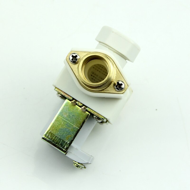 Válvula Solenoide eléctrica de 1/2 pulgadas para agua, aire y C, normalmente cerrada, CA 220V,