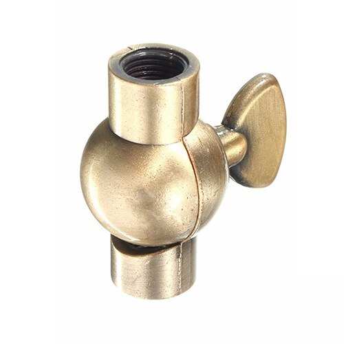 Ascelina vintage retro lys pæreholder fatning droplight stik zink legering materiale guld bronze/grøn bronze lampesokler: Grøn bronze