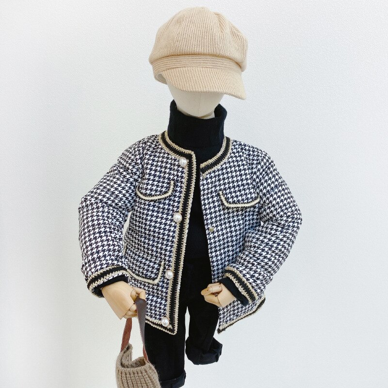 Autumn and Winter Children's Down Jacket Style Short Coat Clothes for Girls