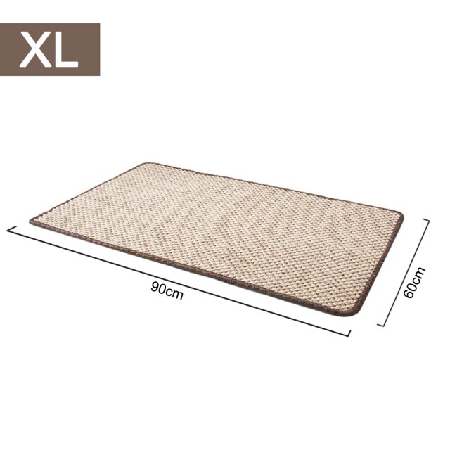 Cat Scratcher Sisal Mat Board Cat Scratch for Sharpen Nails Scraper Cats Tree Cat Toys Chair Table Sofa Mats Furniture Protector: xl