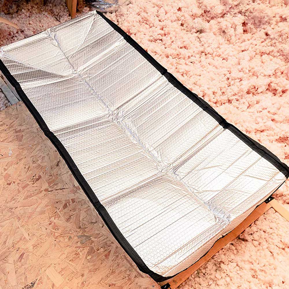 Cubierta de tienda de ático ignífuga, cubierta de aislamiento para puerta de ático, escalera aislante para escalera de ático
