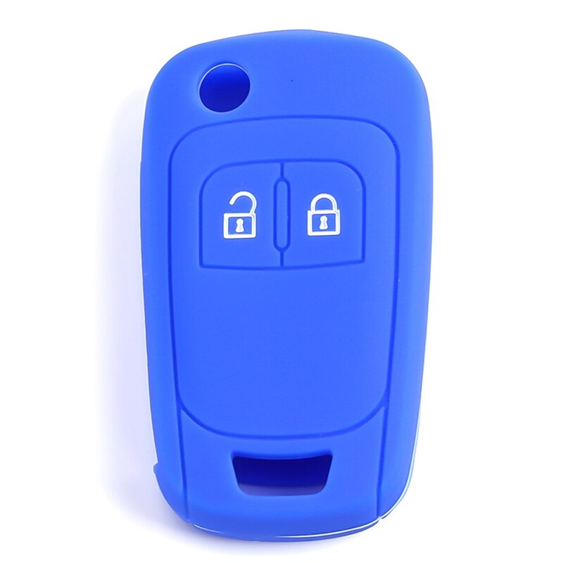 2 Button Silicone Car Remote Key Fob Shell Cover Case For Opel D Zafira C Mokka Insignia Adam: NB