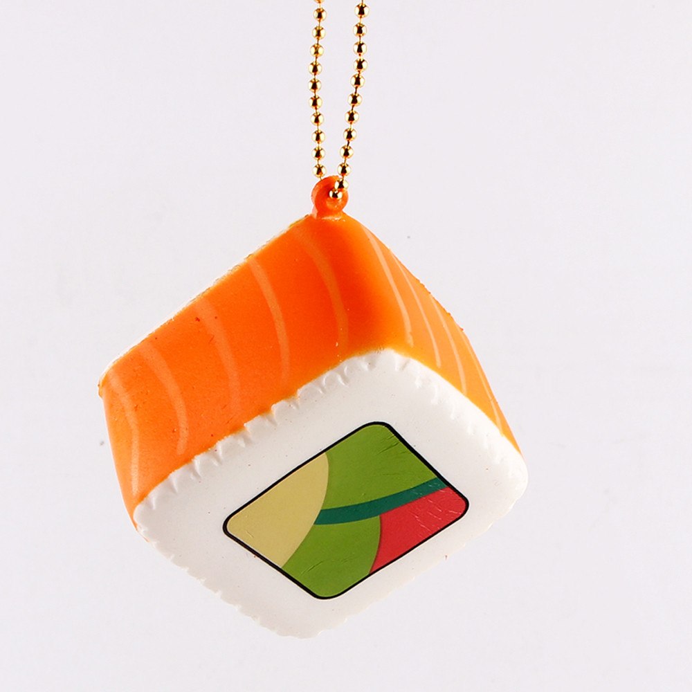 Squishy Kawaii Cute Sushi Scented Squeeze Slow Rising Fun Toy Relieve Stress Cure Slow Rising Stress Relief #CE2