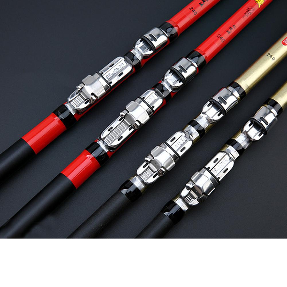Angelrute Mini Teleskop Keine Pole Rod Carbon Karpfen Fisch Stange Auf Für Boot Felsen Keine Stange Mit Boden stecker 1,8-3,0 m