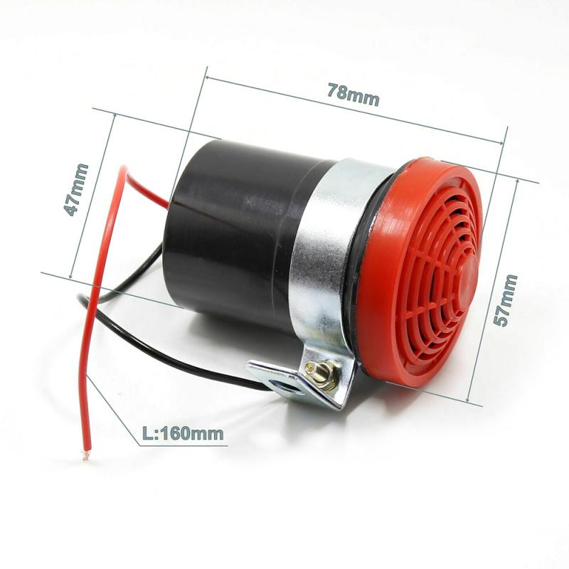 Auto Zubehör Piepser 12-24V 105db Auto Horn Fahrzeug Auto Warnung Zurück hoch Auto Rückfahr Alarm Lautsprecher Sommer umkehren Sirene Warnen: Ursprünglich Titel