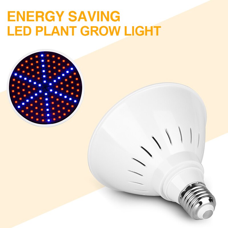 60/126/200/300leds E27 LED Grow Lamp Full Spectrum LED Plant Growth Lamp Indoor Lighting Grow Light Plant E27 Hydroponic System