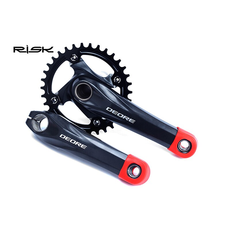 RISK-Protector de manivela para bicicleta de montaña, 1 par, Protector de 4 colores para cadena de rueda de bicicleta de montaña SLX XT
