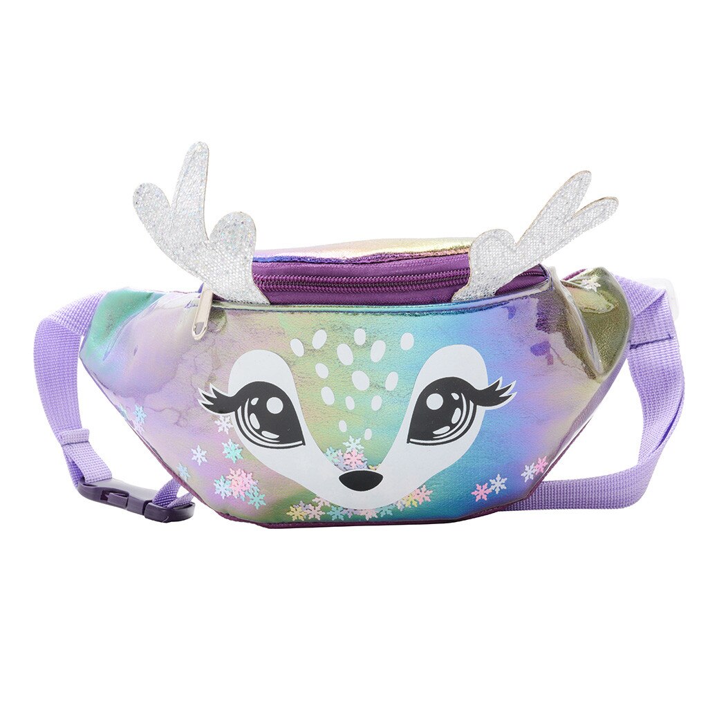 Voor Vrouwen Waterdichte Kids Kinderen Taille Zakken Dames Mode Bum Bag Reizen Crossbody Borst Tassen Unisex Hip Bag bolsas: Blauw