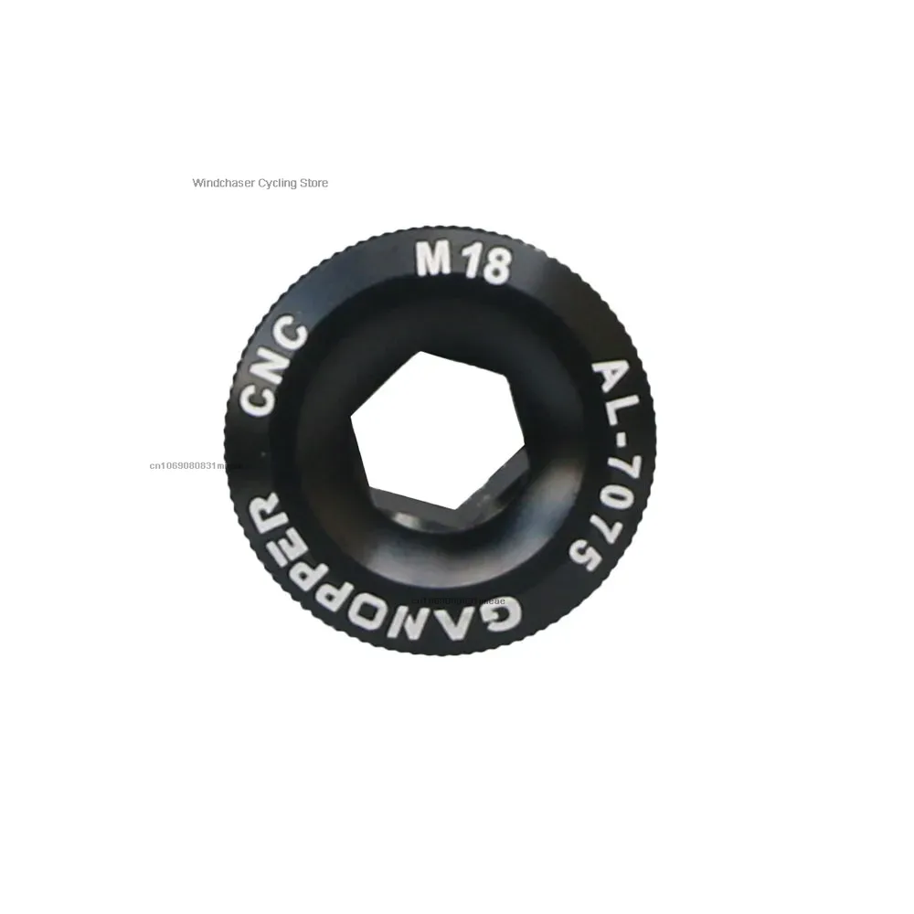 M15/M18/M19/M20 tornillo de manivela perno de fijación de brazo de manivela BB tornillo de eje Central tapa de tuerca de bielas para bicicleta de montaña de carretera: Rojo