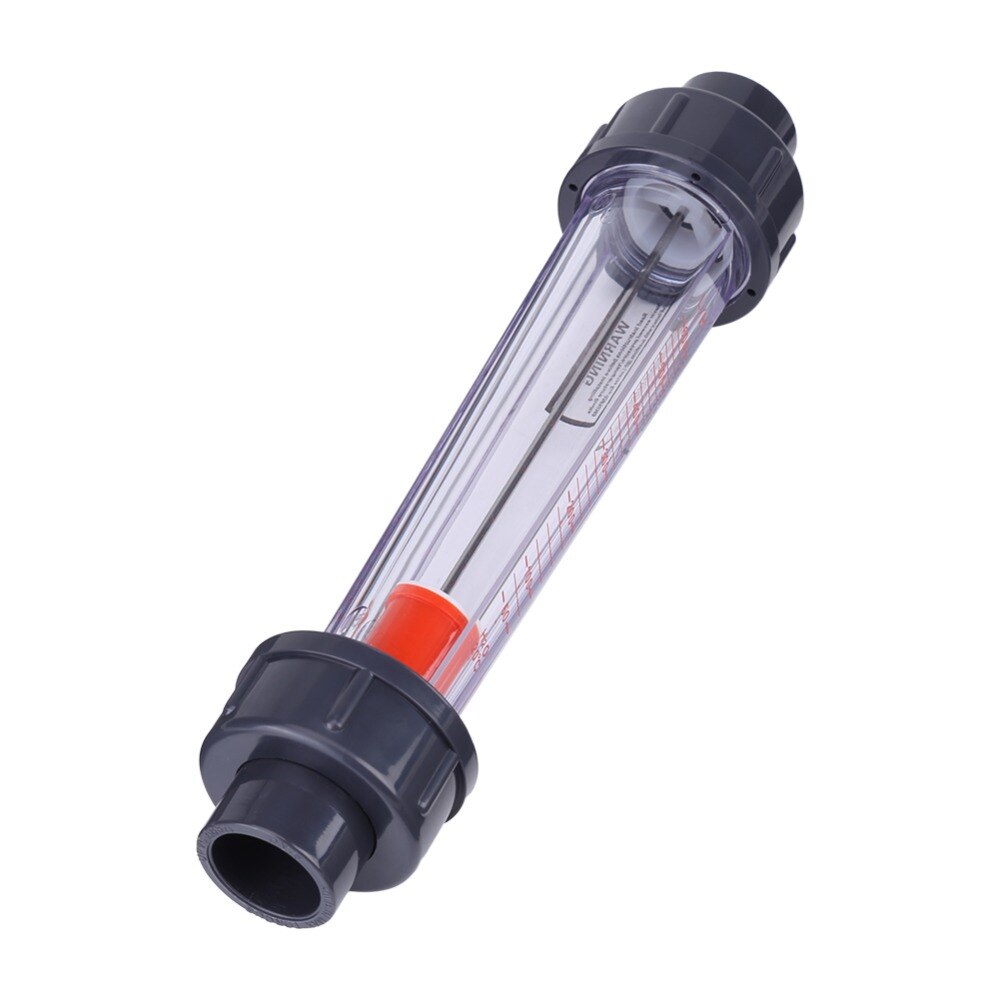 60-600L/H Plastic Tube Flow Meter Liquid Water Rotameter BSP Thread Flow Measuring Instruments for Chemical Petroleum