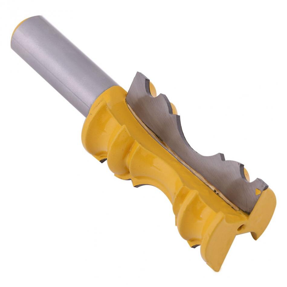 1/2" Shank Large Elaborate Chair Rail Molding Router Bit For Woodworking Tool