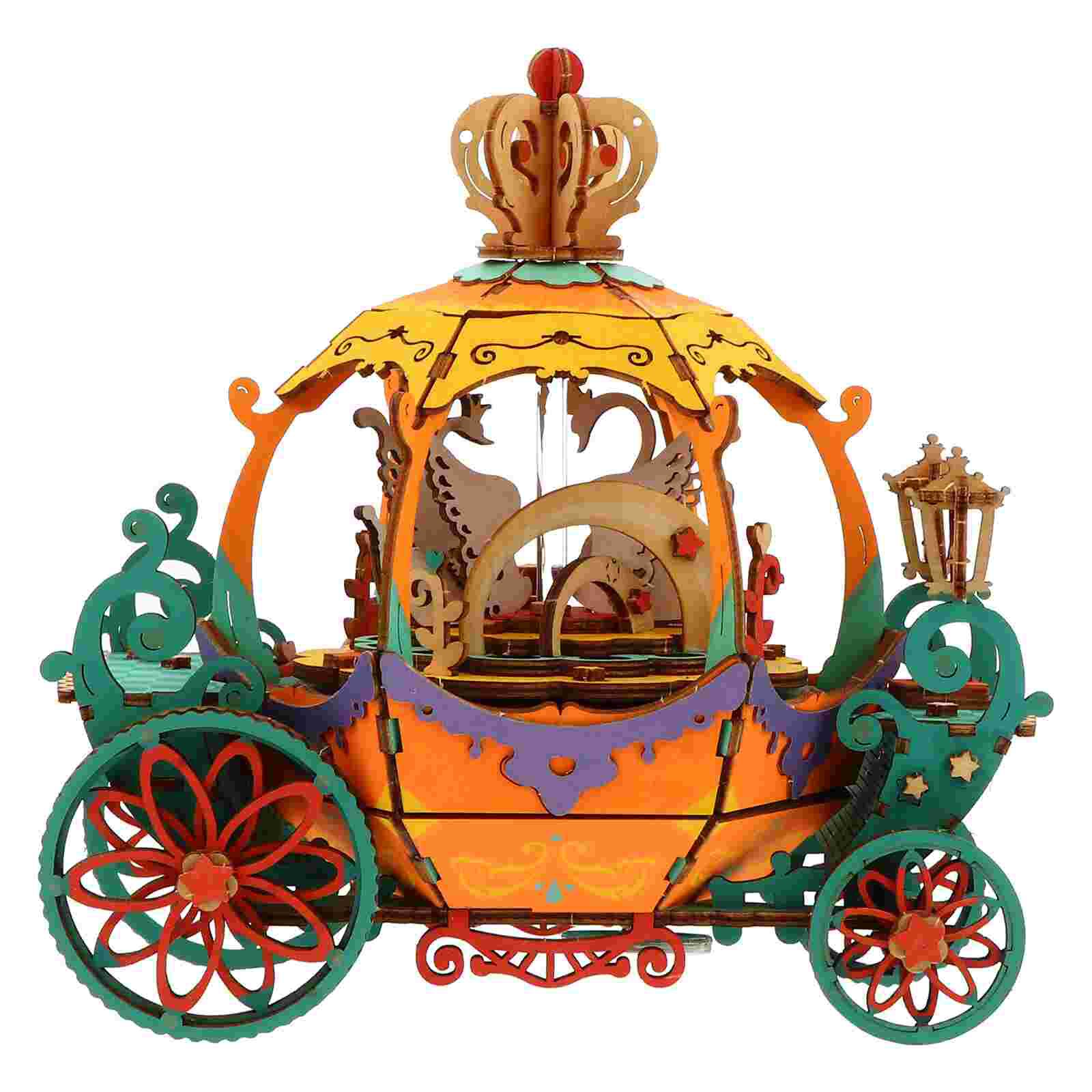 1Pc DIY Assemble Box Practical Desktop Ornament for Mall