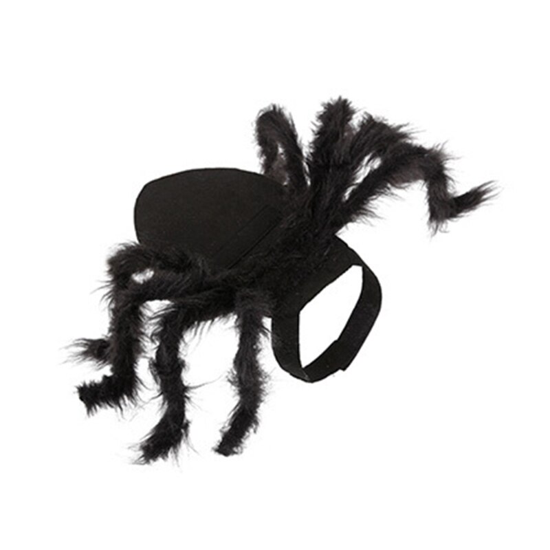 594C Halloween Dog Spider Costume Theme Party Decoration Dog Cat Cosplay Dress Outfit