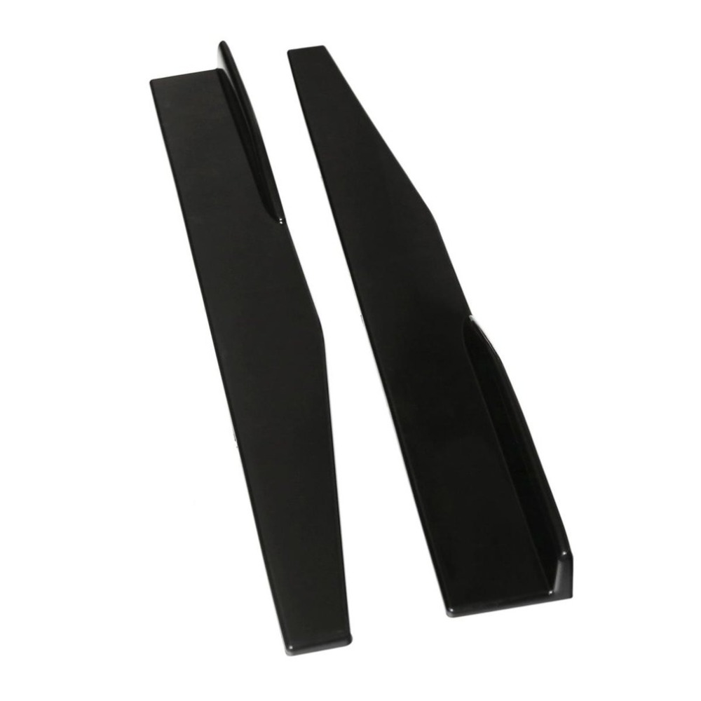 Difusor Universal de alas para falda lateral de coche, divisores de cohete, accesorios para automóvil , 74,5 cm