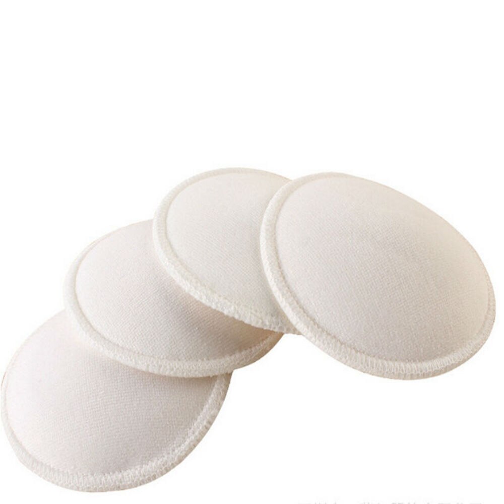 4Pcs Zoogcompressen Anti-Overflow Moederschap Verpleging Pad Babyvoeding Borstvoeding Wasbaar Ademend Absorptievermogen Moeder Noodzakelijke