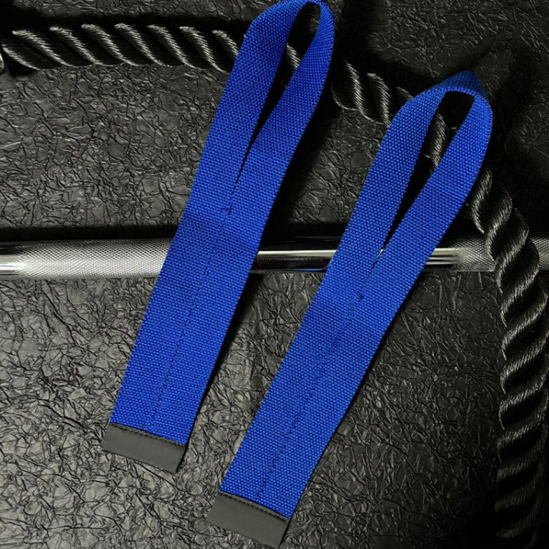 1 par vægtløftningsstropper fitness bodybuilding træning fitness løftestropper skridsikre fitness greb dødløft pull-up