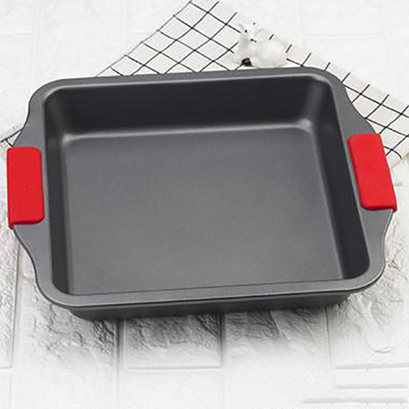 Carbon Steel Baking Tray Square Rectangle Baking Pan Sheet Nonstick Oven Baking Dishes Pans for Home Baking Kitchen Supplies