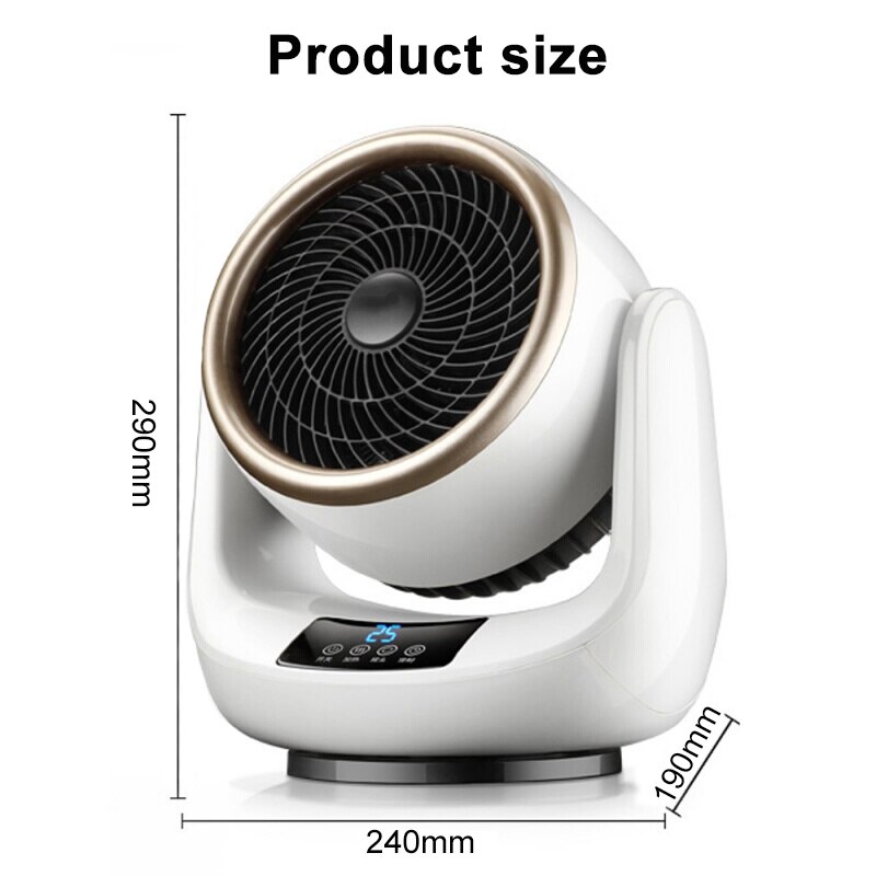 Radiateur électrique multifonction 220V, ventilateur, chauffage de la maison, pour la chambre ou le bureau, refroidisseur d'air