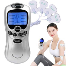 1 Set Body Pain Relief Pulse Relax Muscle Electronic Therapy Massager for Back Foot Neck 2 Colors Optional