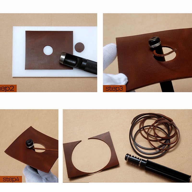 1 einstellen 6in Leder Schneiden Werkzeug schwenken Werkzeug Leder Streifen Gurt Cutter Handwerk Hand Werkzeuge mit 3 Klingen DIY Leder schneiden einstellen