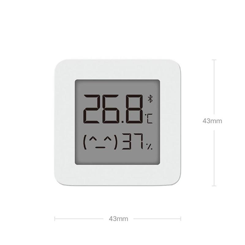 Thermometer Hygrometer 2 Smart BT LCD Screen Digital Temperature Mijia Humidity Moisture Meter Sensor Bluetooth Supplies G6I7