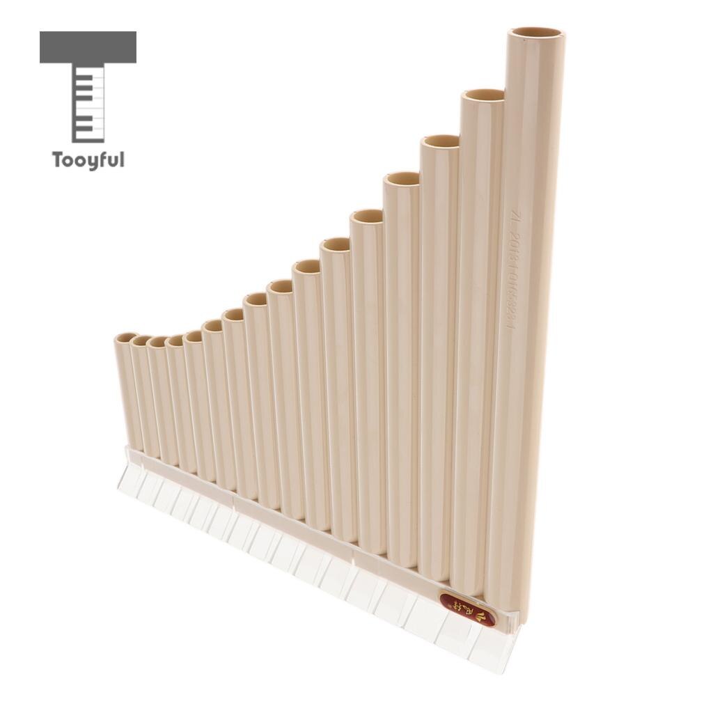 Tooyful patelnia flet 16 rur początkujący instrument dęty drewnianej rury C klucz Flauta Xiao