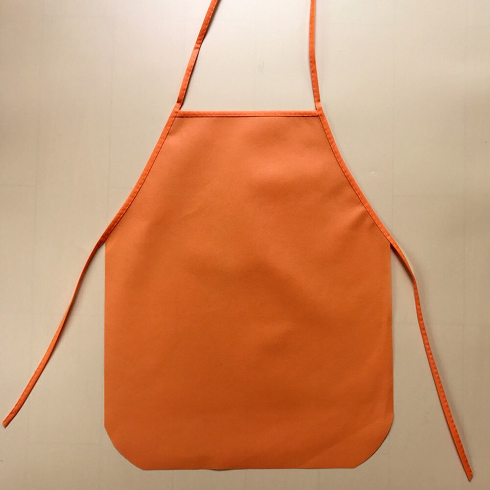 Delantal de manga para niños, gorro de bolsillo para guardería, cocina, pintura para hornear, bebida, comida, insignia, de logotipo