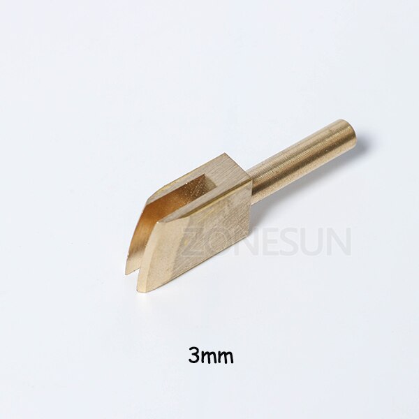 ZONESUN 10 Stck Einzel Linie 1-8mm Leder Rand Für Abdichtung DIY Werkzeug Durcheinander Lözehn Lron Rand Kennzeichnung leathercraft Werkzeug Embosser: 3mm Breite