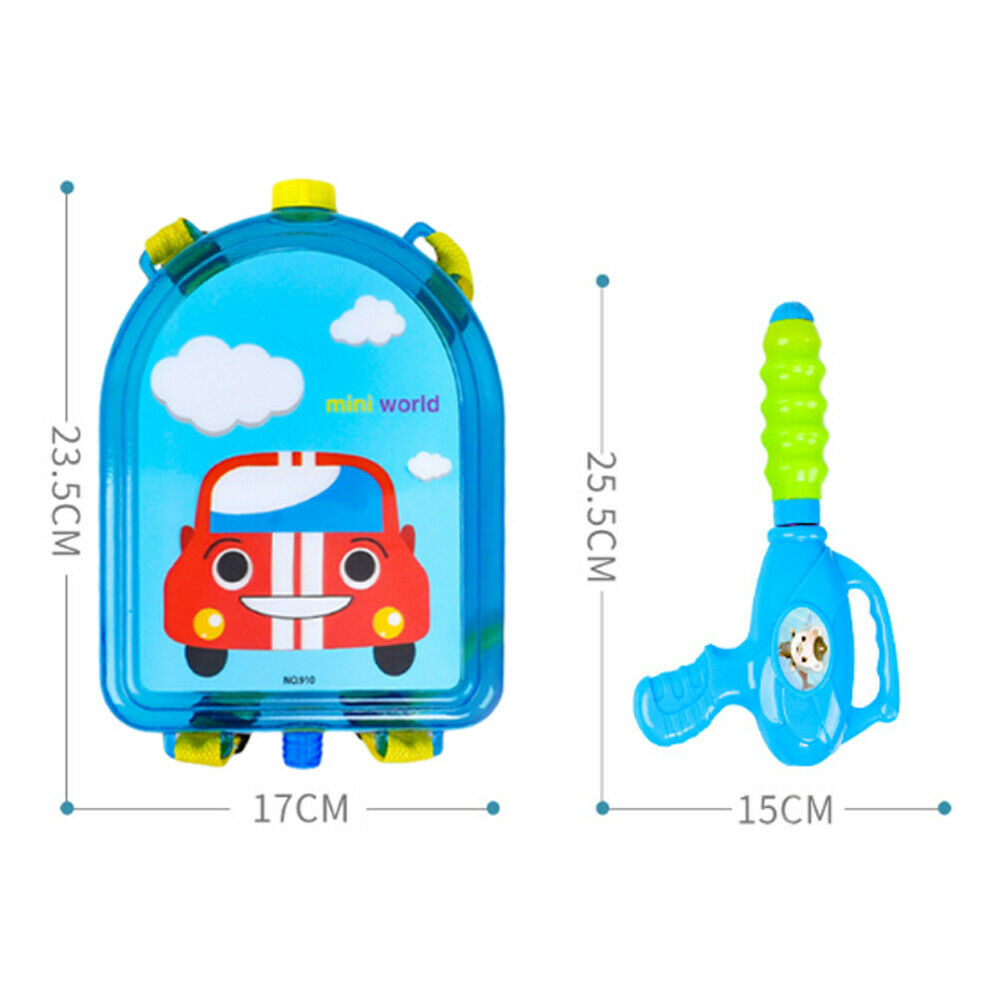 Children Summer Beach Water Swimming Pool Sand Toys Spraying Water Fight Blaster Backpack Water Spray Water Toy