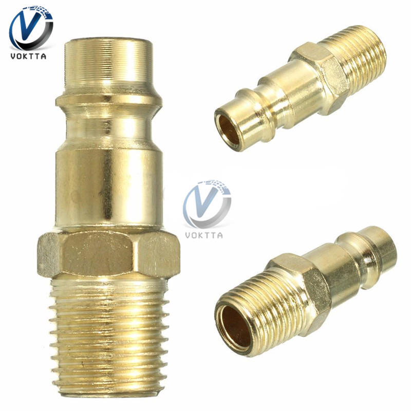 1 stücke 1/4 BSP Euro Air Linie Schlauch Fitting Kupplung Adapter Gehärtung Stahl Kompressor Stecker Schnell Koppler Zubehör Werkzeug