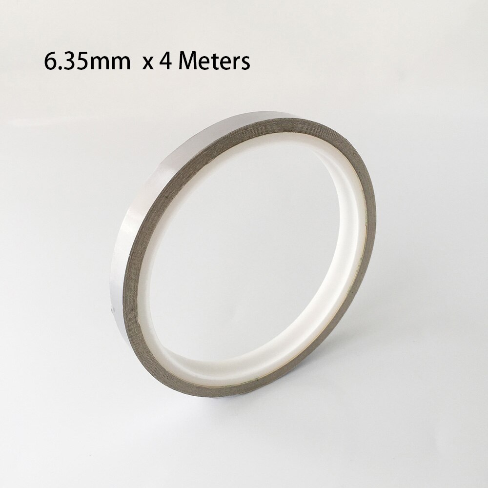 4m 0.18mm viktad blytejp ark tyngre klistermärke balansremsa förvärrad för tennis squash badmintonracket golf 4 meter: 6.35mm fjärdedel