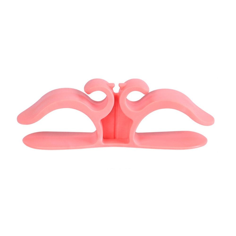 Upgraded Appliances Cord Organizer Wire Fixer Punch-free Power Cord Organizer Self-Adhesive Cable Management Kitchen Winder: Pink