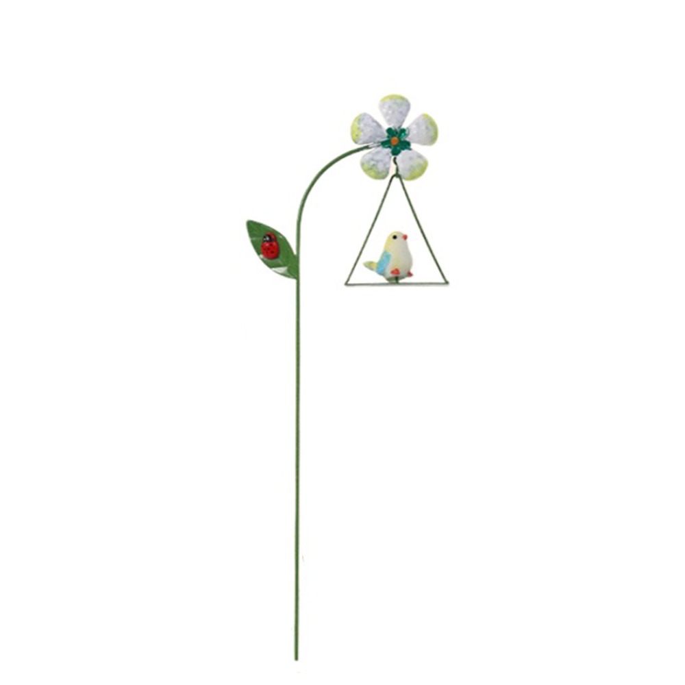 DIY Metall Blumentopf Windmühle Kleines Ebene DIY Blumenarrangement Zubehör Schaukel Leichte Pflanze Topf Ornament Heimat Dekor: MULTI