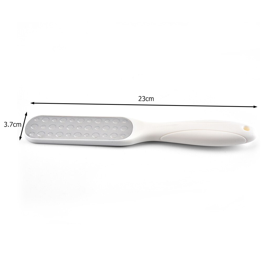 1 stk dobbelt side fodfil rasp hæl rivejern hård død hud callus remover pedicure fil fod rivejern hudpleje