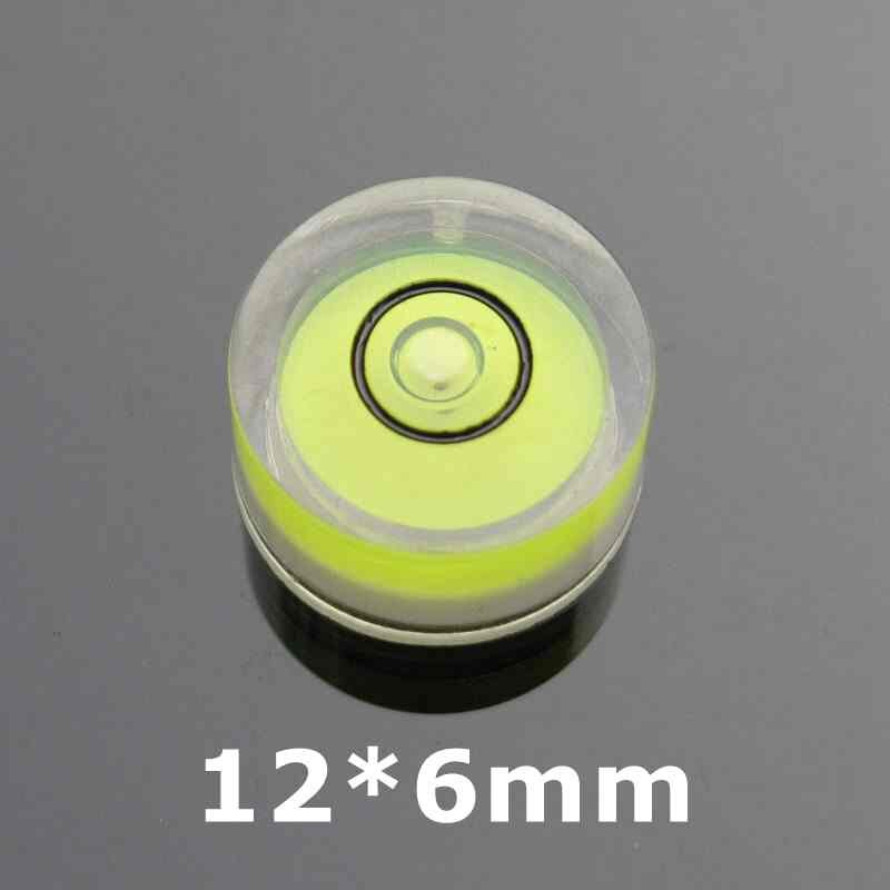 (100 Pieces/Lot) Spirit level vial Round bubble level mini spirit level Bubble Bullseye Level measurement instrument