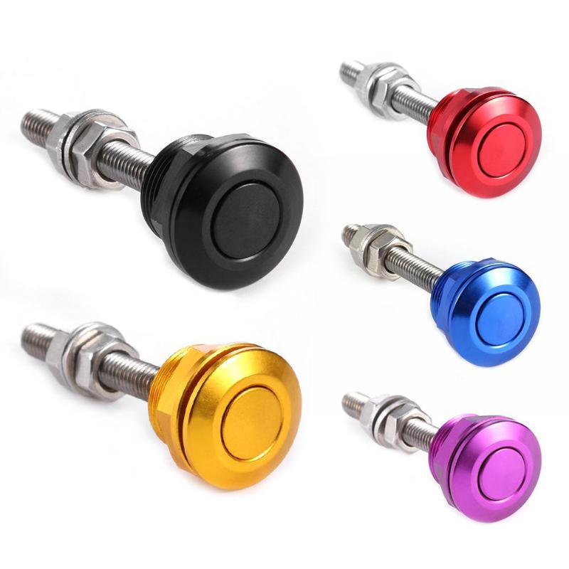 Kit Verrouillage Capot Universel 2PCS - Loquets Bouton Poussoir 22mm Pour Voiture