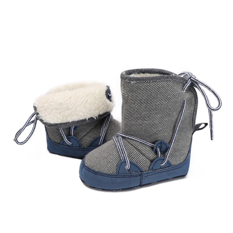 Del bambino Del bambino Pattini di bambino Del bambino Scarpe di Stoffa Morbida Caldo Dei Bambini del Cotone Stivali Caldi di Inverno Del bambino delle Ragazze Scarpe per bambini Del bambino stivali Da Neve ragazzo