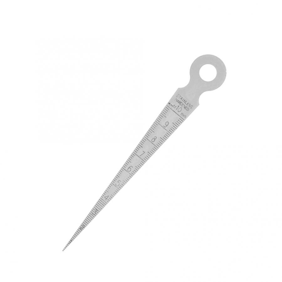 Stainless Steel Welding Taper Feeler Gauge Depth Ruler Hole Inspection For Measurer Tool Caliper