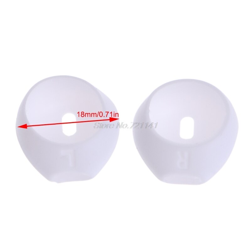 4 pares de auriculares de silicona antipérdida para Apple Airpods Electronics stock