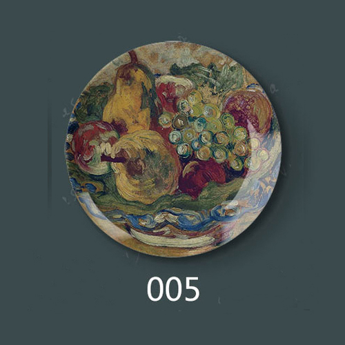 Dekorplater 8 tommer louis valtat oljemaleri dekorative kunstplater hjem vegg hall hengende: 5