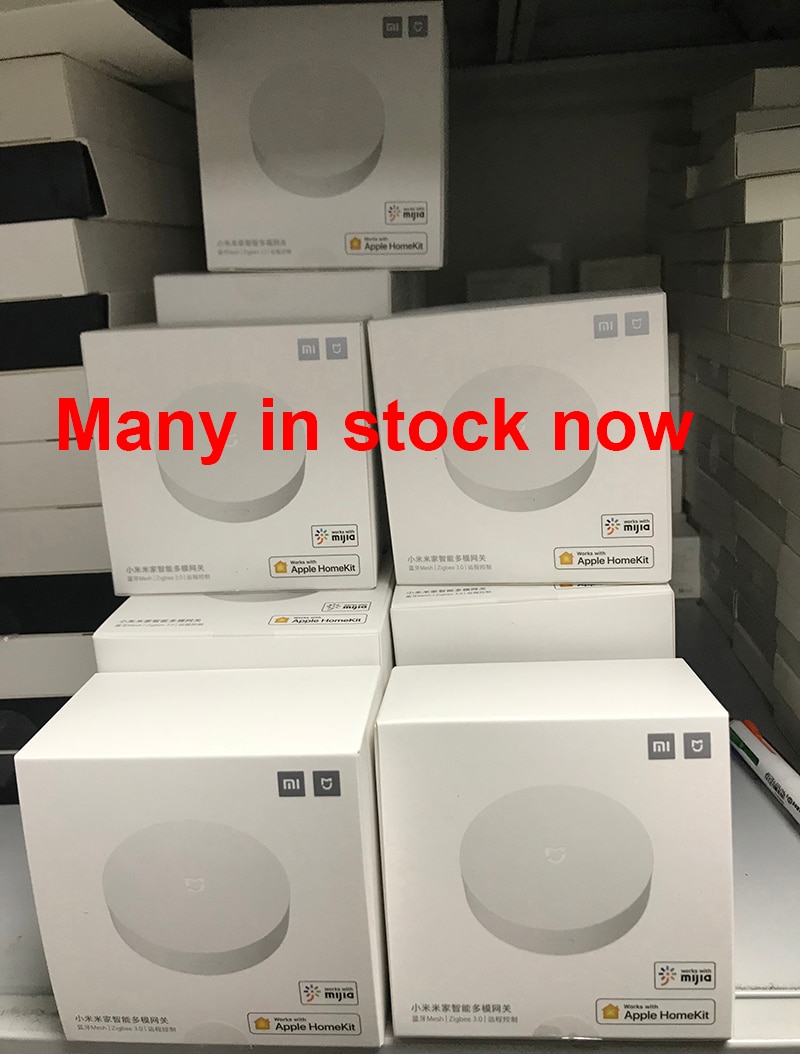 Xiaomi Mijia Smart Multi-mode Gateway 3 Zigbee Wifi Bluetooth Mesh Hub Smart Home Hub Werken Met Mi thuis App Apple Homekit