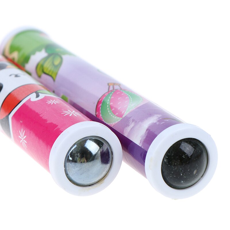 1Stck Magie Kaleidoscopes Bunte Quaddel Beste freundlicher freundlicher Beste Spielzeug Pädagogisches Spielzeug Zufällige Farbe