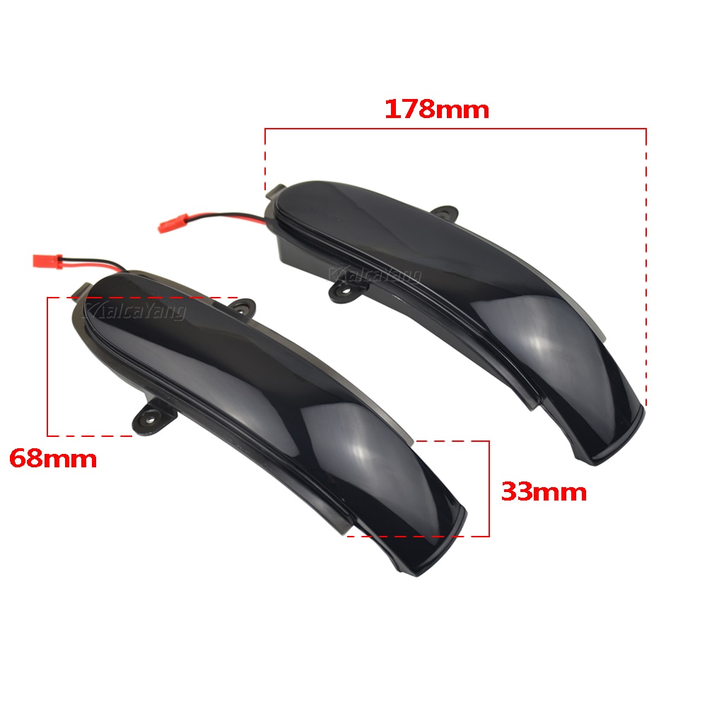 Dynamic Turn Signal LED Side Mirror Indicator Blinker Sequential Light For Mercedes Benz C Class W203 S203 CL203 2001-2007