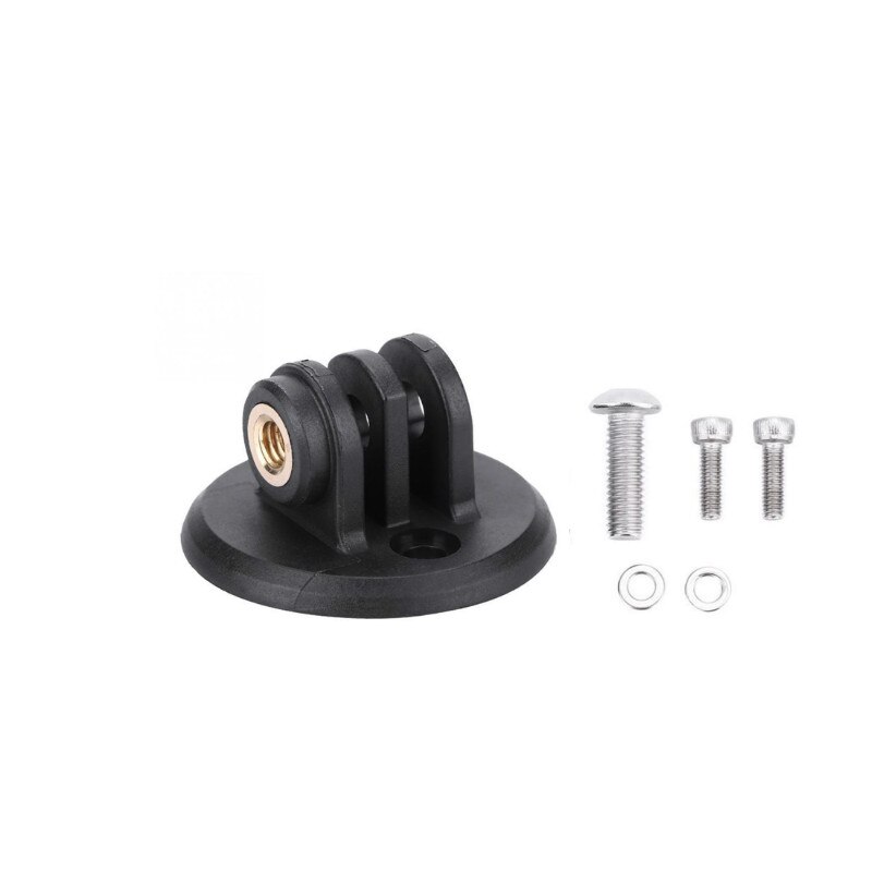 Soporte para Cámara de Acción GoPro 9 8 7 SJCAM Sony, Mini trípode de extensión, adaptador de soporte para conector de bicicleta, Base de asiento fijo: Type I Black