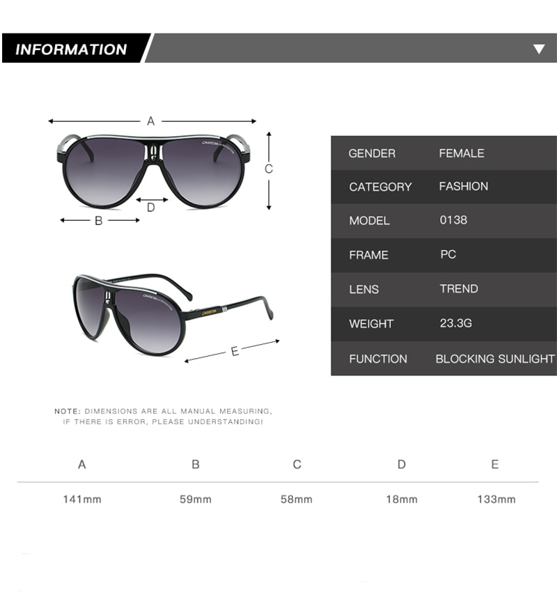 Futuristic Aviation Men Women Sunglasses Oversized Vintage Retro Pilot Sun Glasses Summer Classic Outdoor Sports Eyewear