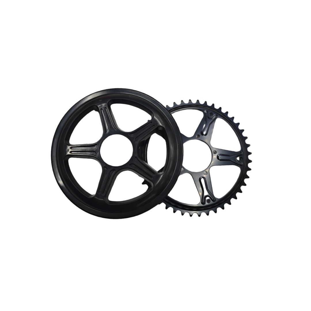 BAFANG Electric Bike Chainwheel BBS01B BBS02B Mid Motor Chainring Sprocket 44T 46T 48T 52T EBike Conversion Accessories