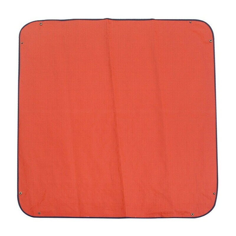 Gartentischmatte - 99x99 cm - Wasserdicht - Für Sukkulenten & Umtopfen: Rot