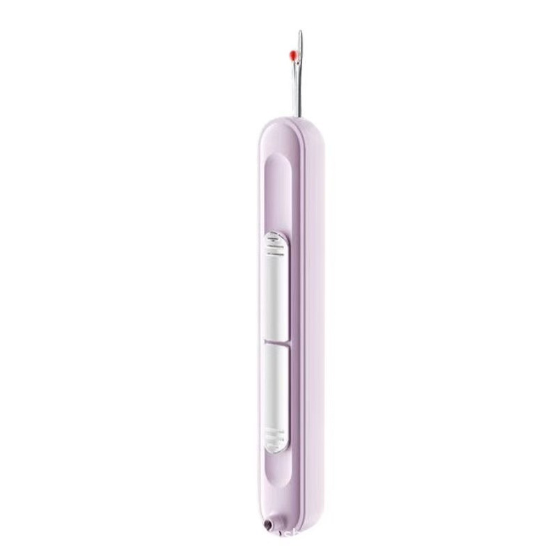 2 in 1 Needle Threader with Seam Ripper Tool for Sewing Crafting Cross Stitch Handmade Embroidery and Quilting Accessories: light green