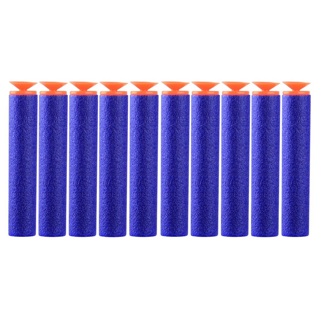 100 Stuks Dart Vullingen Gezogen Hoofd Type Schuim Kogels: Dark Blue