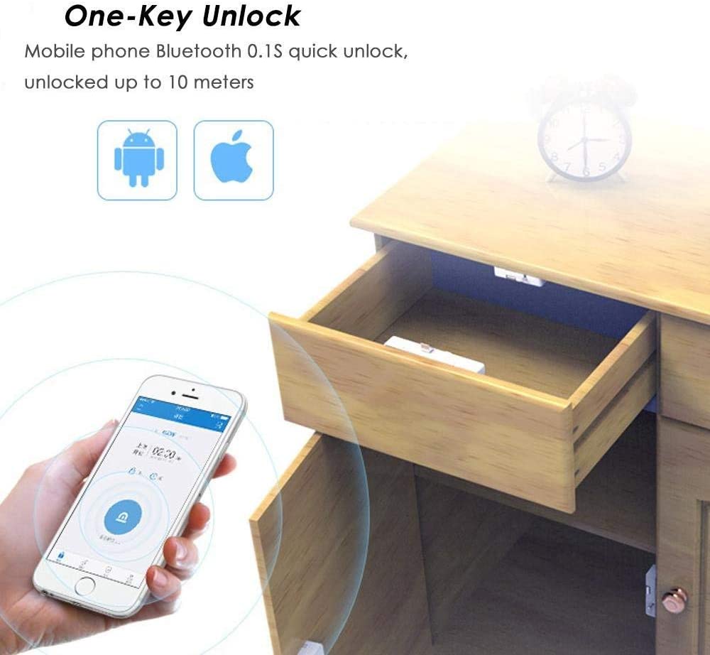 Smart APP Control Digital Bluetooth Cabinet Lock/ Electronic Drawer Locks